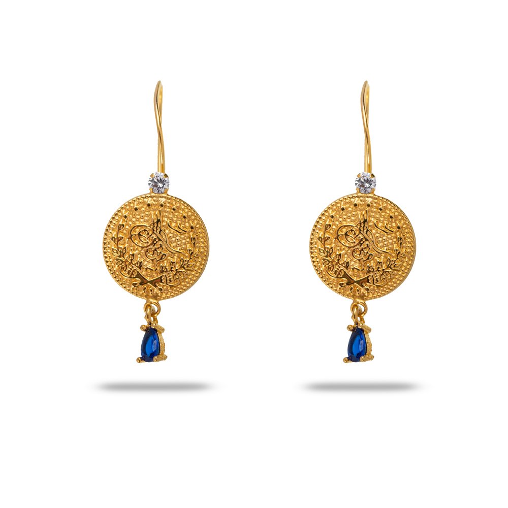 OTTOMAN Sallantılı Küpe 14 Ayar