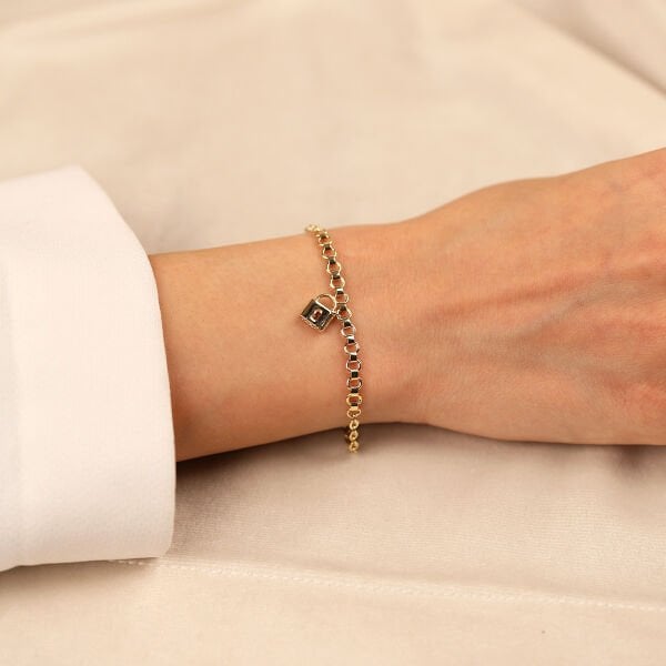 Dilek Anahtarı 14 Ayar Altın Bileklik