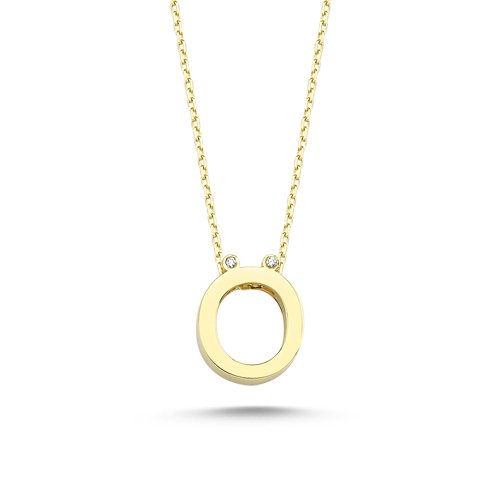 0,02 Karat ASSOS Ö Harfi Kolye