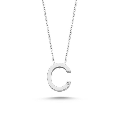 0,01 Karat ASSOS C Harfi Kolye