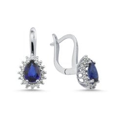 0,16 Karat ASSOS Safir Küpe
