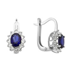 0,30 Karat ASSOS Safir Küpe