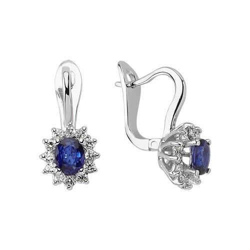 0,54 Karat ASSOS Safir Küpe