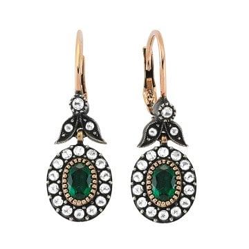 0,48 Karat ASSOS Zümrüt Küpe