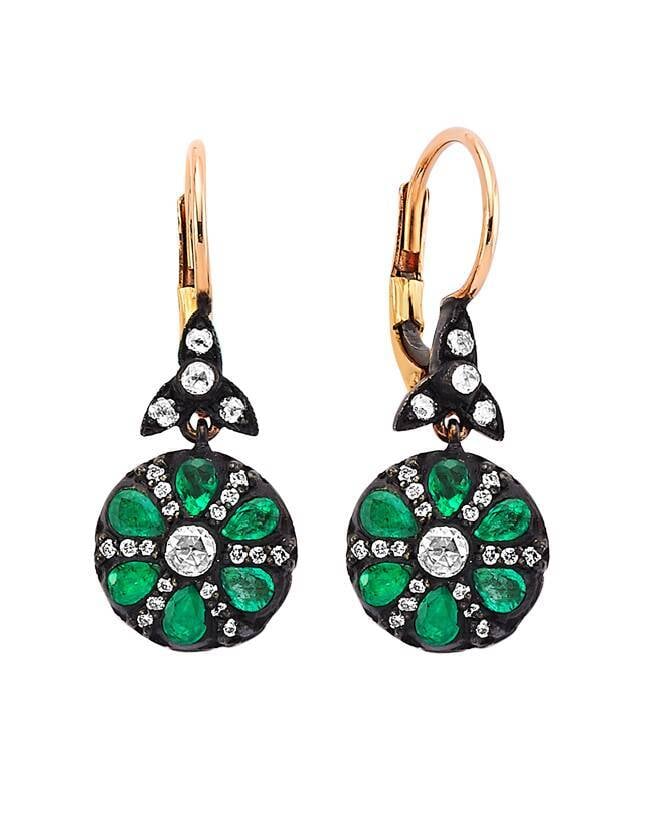 0,48 Karat ASSOS Zümrüt Küpe