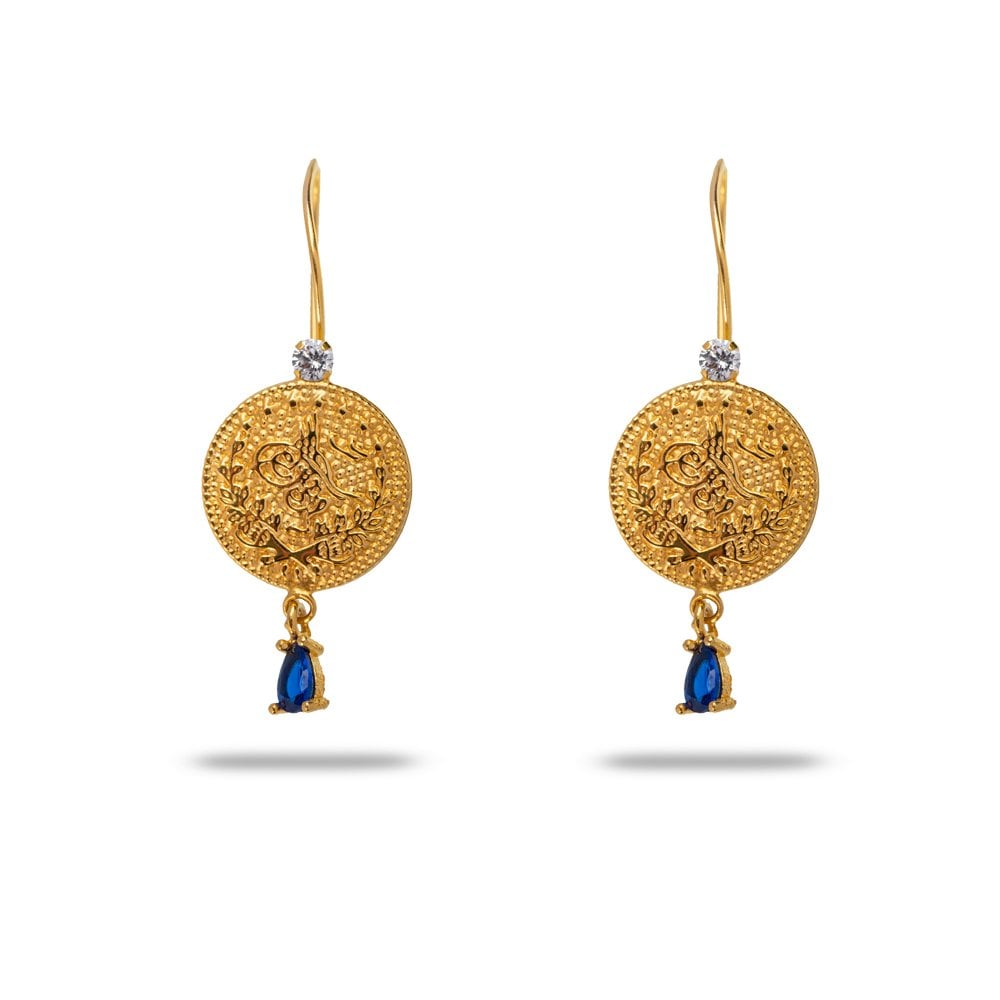 OTTOMAN Sallantılı Küpe 14 Ayar
