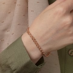 ALLURE Hasır Bileklik 14 Ayar